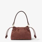 FENDI Mamma Baguette Medium Brown ostrich leather bag - Image 3